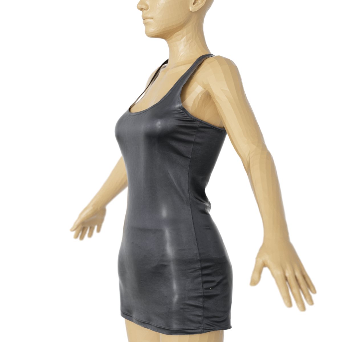 OBJ - Leather Zipper Dress | Daz 3D