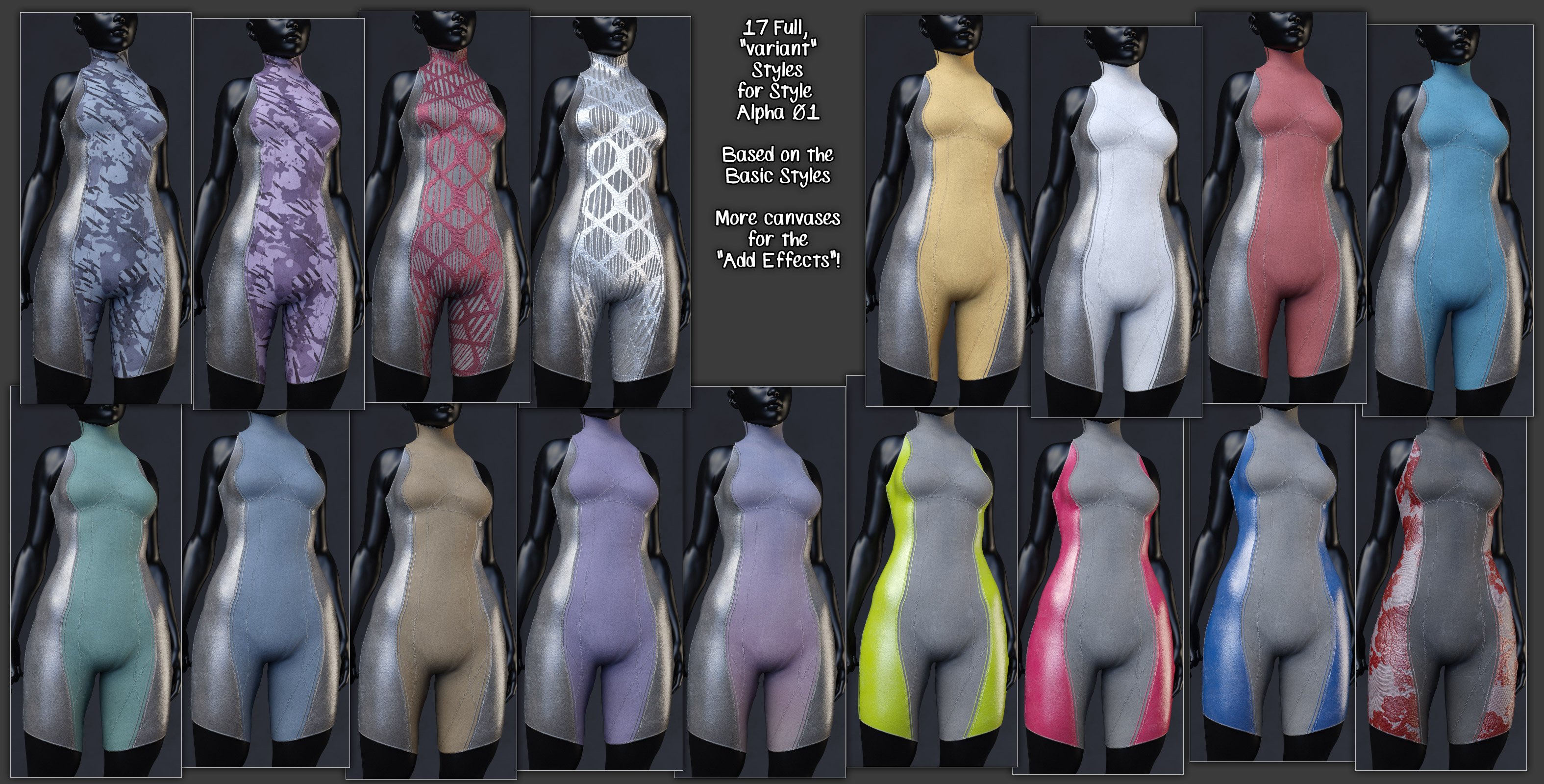 Helix Alpha Outfit for Genesis 8 Female(s) by: Aeon Soul, 3D Models by Daz 3D