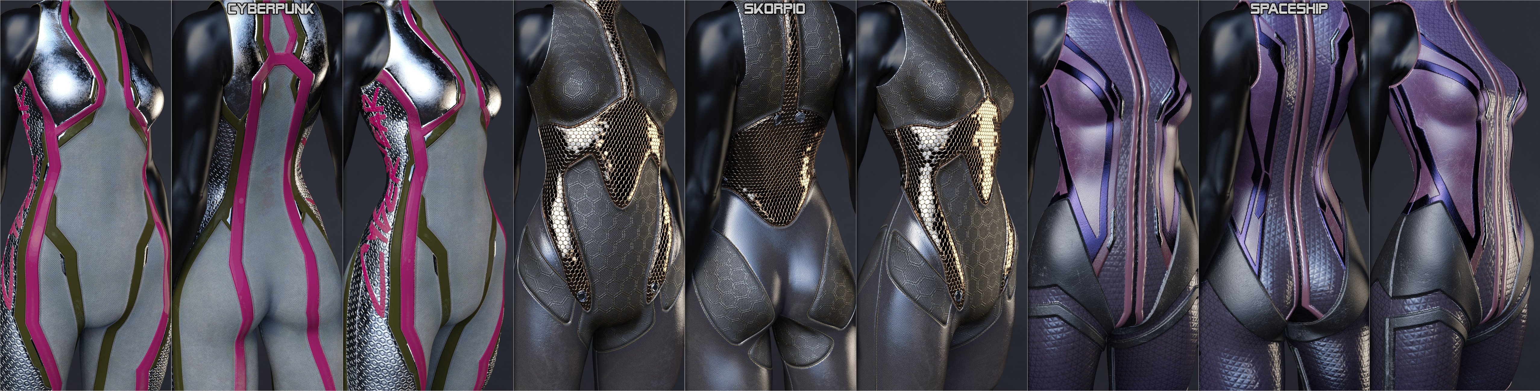 Helix Tau Outfit for Genesis 8 Female(s) Helix Tau Outfit for Genesis 8 Female(s) by: Aeon Soul, 3D Models by Daz 3D