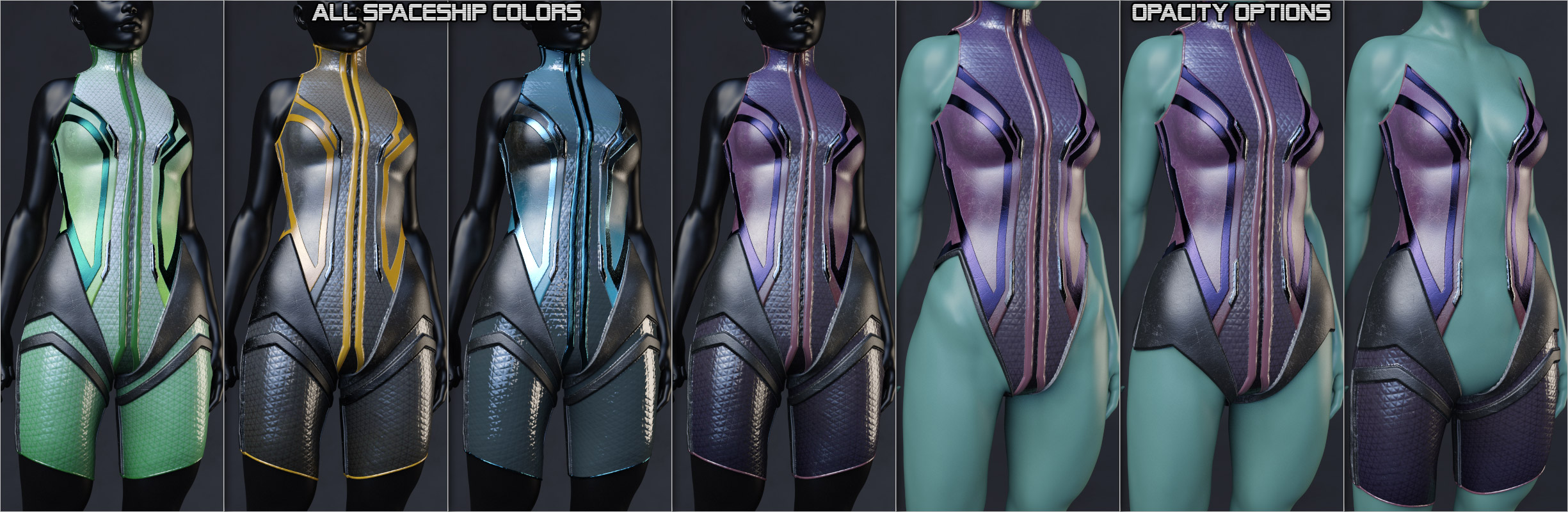 Helix Tau Outfit for Genesis 8 Female(s) by: Aeon Soul, 3D Models by Daz 3D