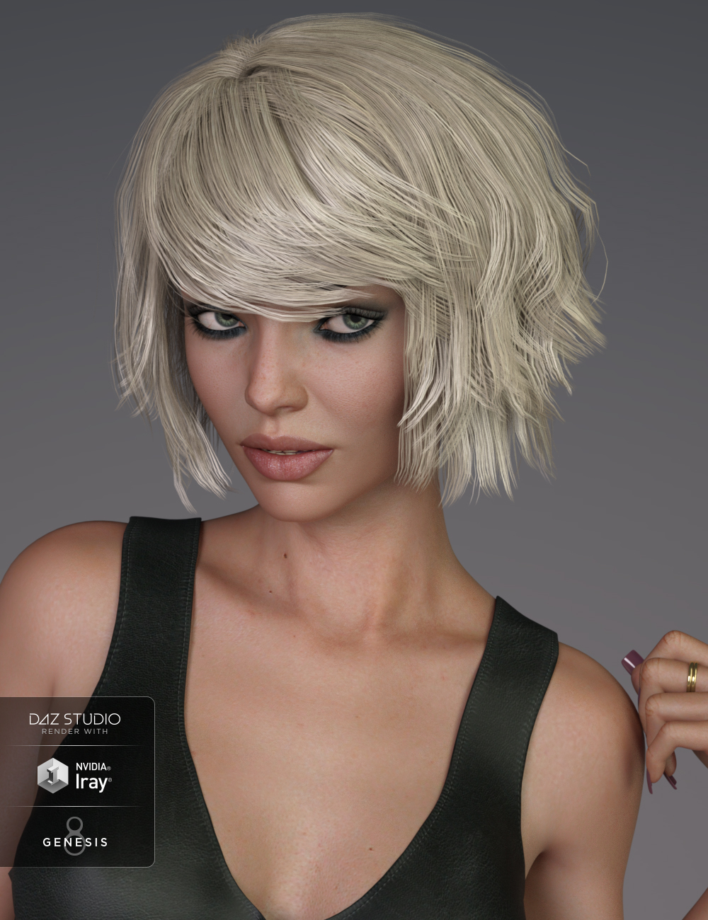 Pop Cut Hair for Genesis 3 and 8 Female(s) Pop Cut Hair for Genesis 3 and 8 Female(s) by: SWAM, 3D Models by Daz 3D