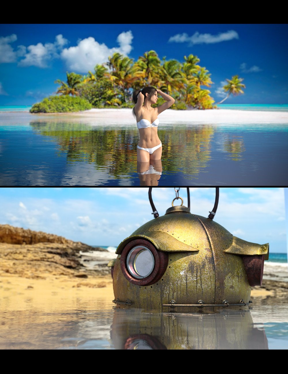 Take A Swim by: Dreamlight, 3D Models by Daz 3D
