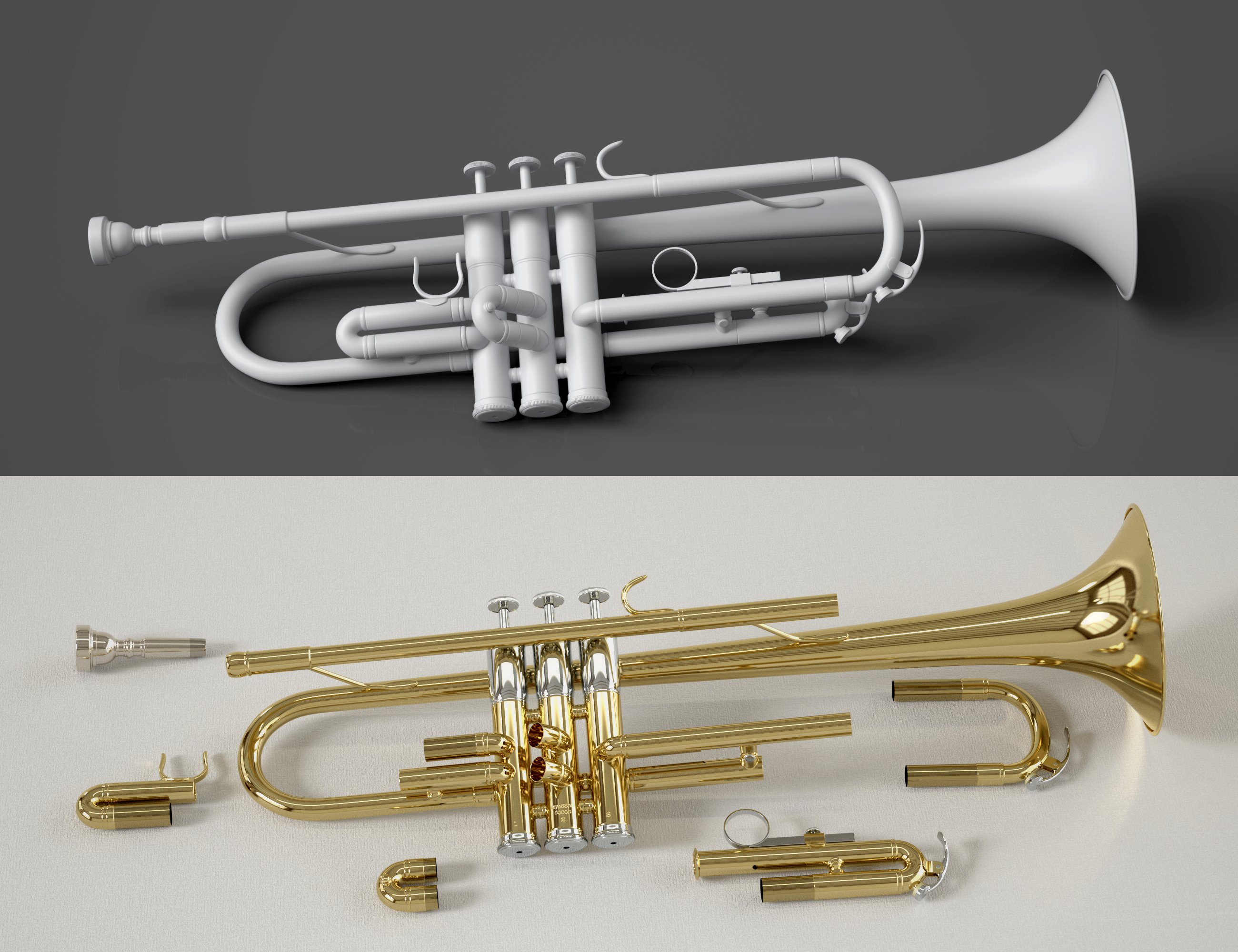 HD Trumpet and Poses for Genesis 8 HD Trumpet and Poses for Genesis 8 by: Protozoon, 3D Models by Daz 3D