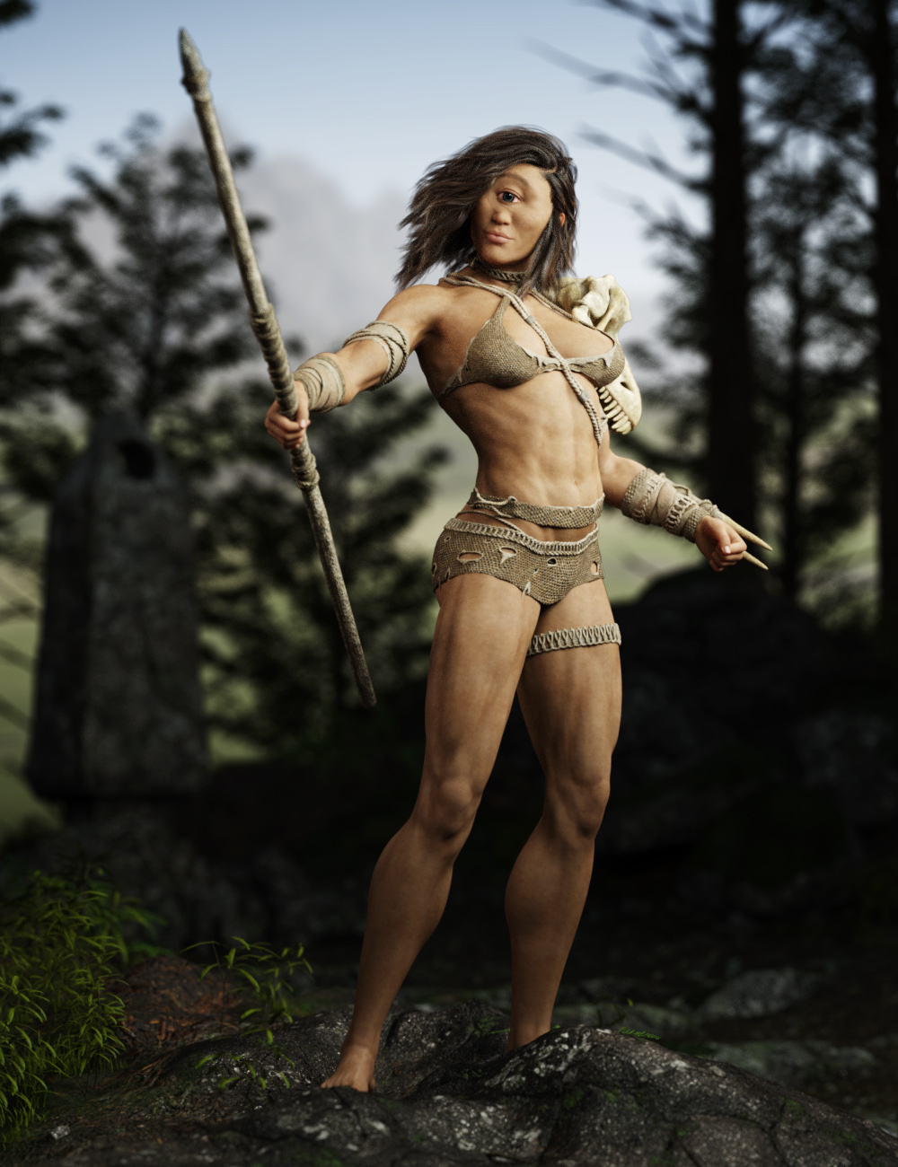 Cyclops Thea for Genesis 8 Female by: RawArt, 3D Models by Daz 3D