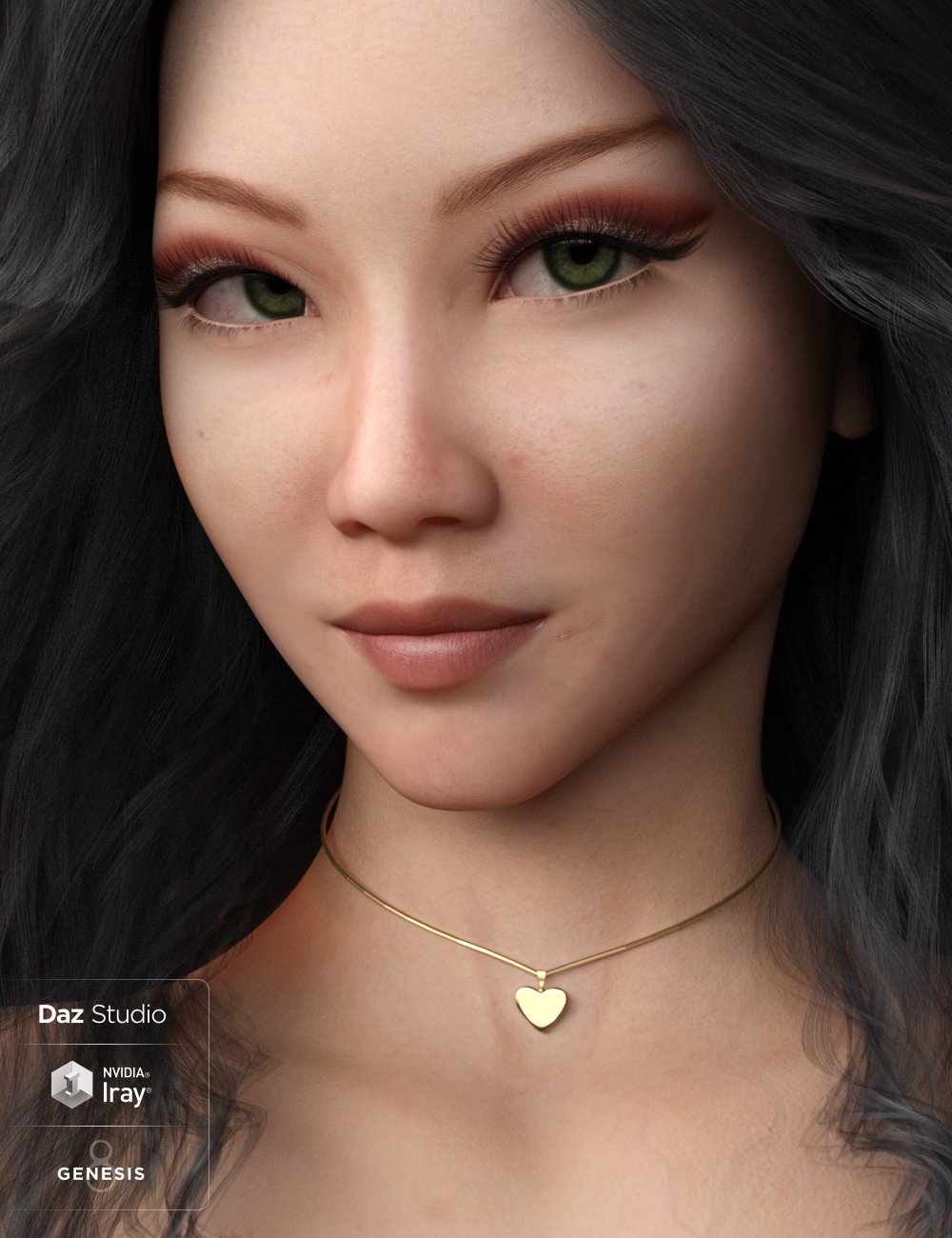 Nakano for Genesis 8 Female by: iSourceTextures, 3D Models by Daz 3D