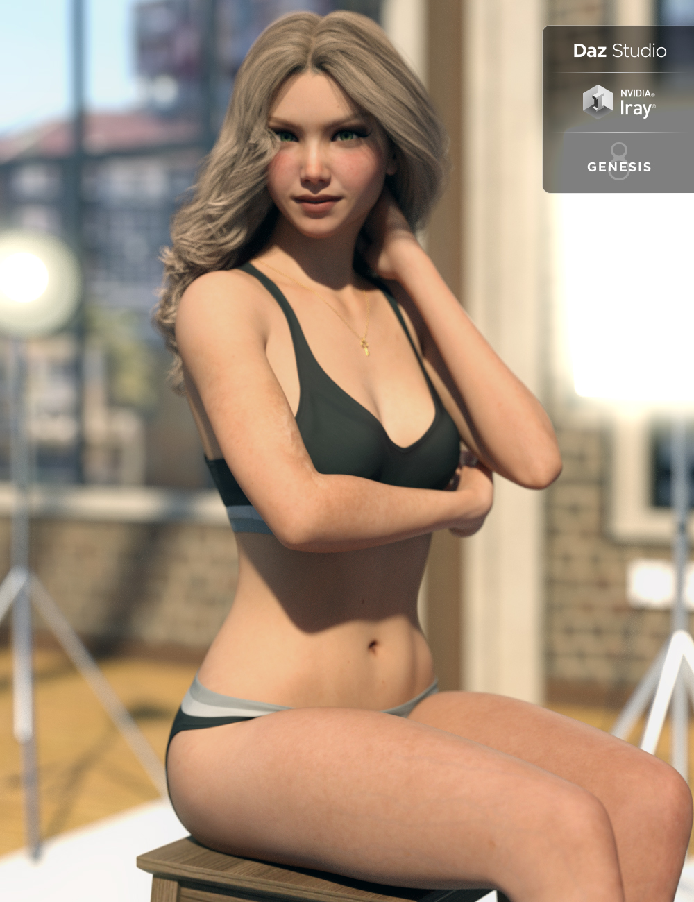 Elenora for Genesis 8 Female by: iSourceTextures, 3D Models by Daz 3D