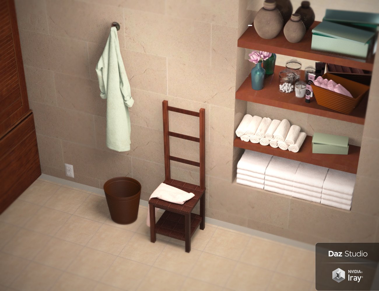 IG Luxury Bathroom by: Valery3Di3D_Lotus, 3D Models by Daz 3D