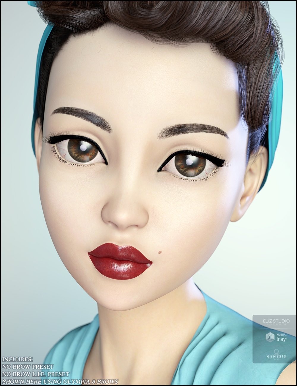 Hazel for The Girl 8 by: DemonicaEviliusJessaii, 3D Models by Daz 3D