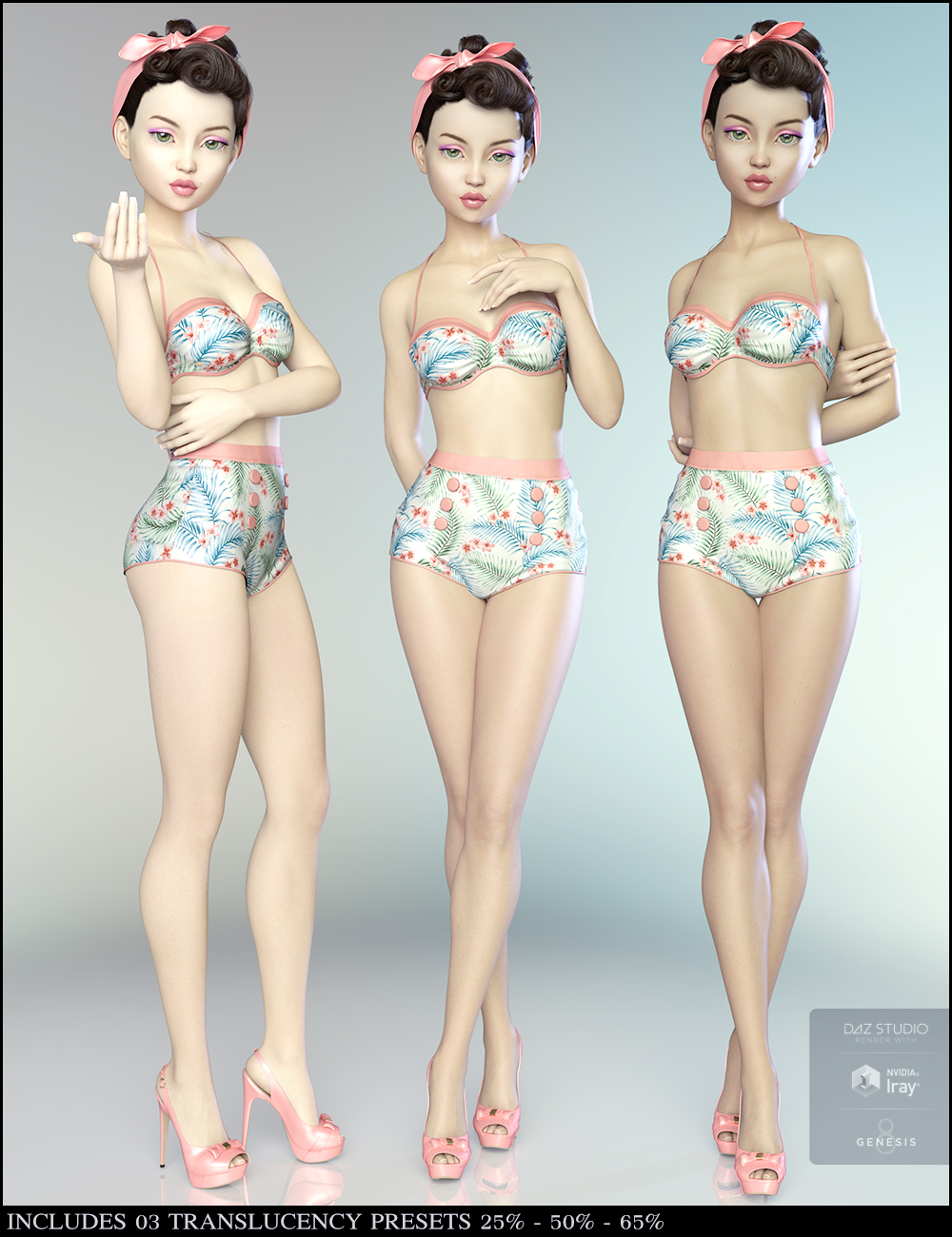Hazel for The Girl 8 by: DemonicaEviliusJessaii, 3D Models by Daz 3D