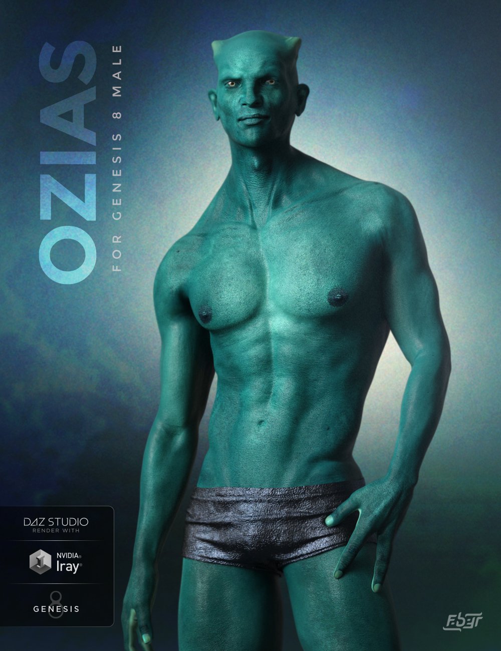 Ozias HD for Genesis 8 Male by: Faber Inc, 3D Models by Daz 3D