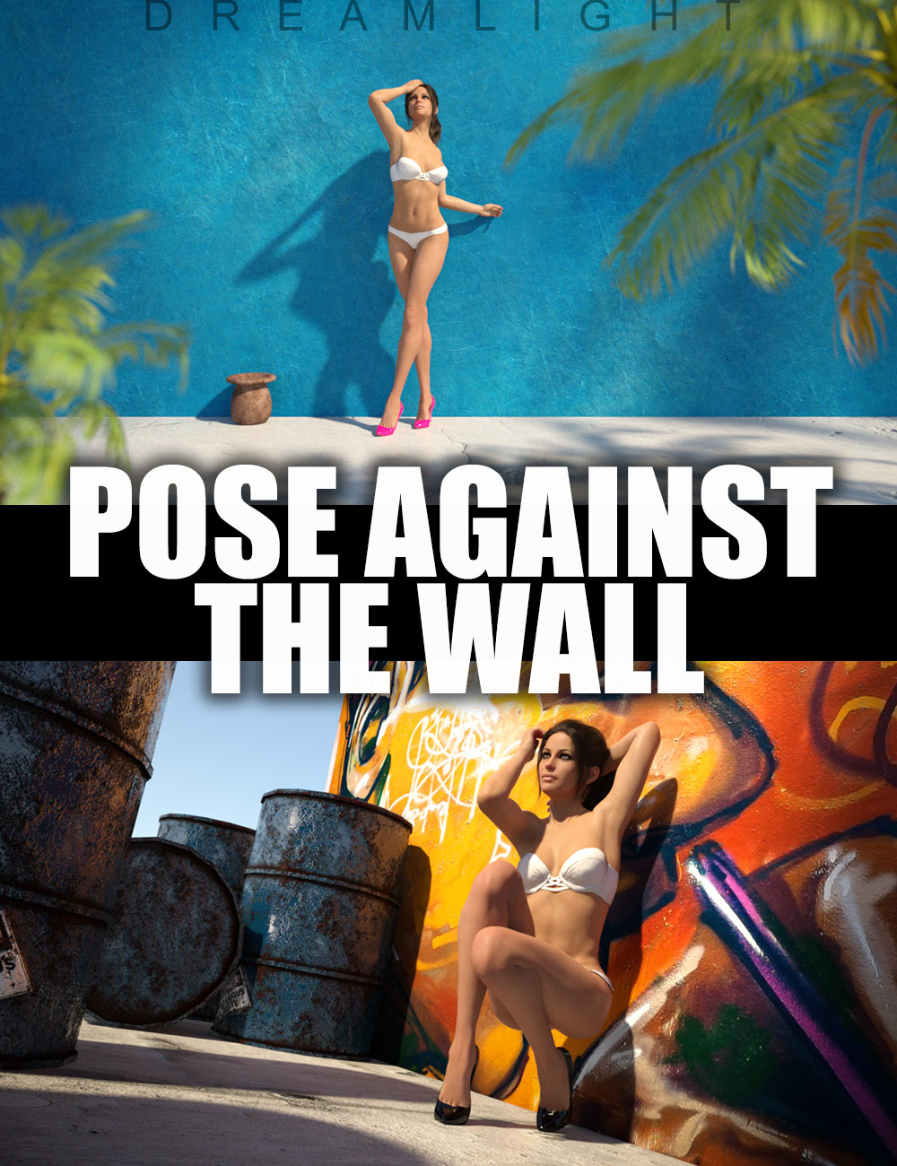 Pose Against the Wall by: Dreamlight, 3D Models by Daz 3D