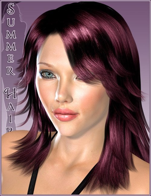 Summer Hair Summer Hair by: , 3D Models by Daz 3D