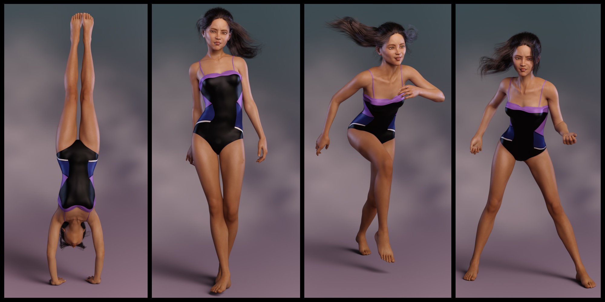Action Poses for Teen Kaylee 8 and Genesis 8 Female Action Poses for Teen Kaylee 8 and Genesis 8 Female by: lunchlady, 3D Models by Daz 3D