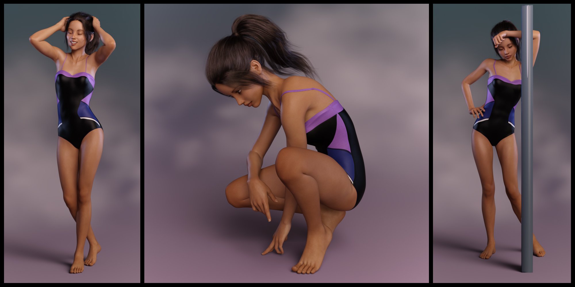 Action Poses for Teen Kaylee 8 and Genesis 8 Female Action Poses for Teen Kaylee 8 and Genesis 8 Female by: lunchlady, 3D Models by Daz 3D