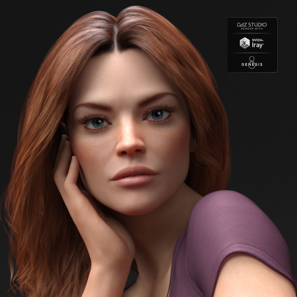 Ekaterina for Genesis 8 Female by: Mousso, 3D Models by Daz 3D