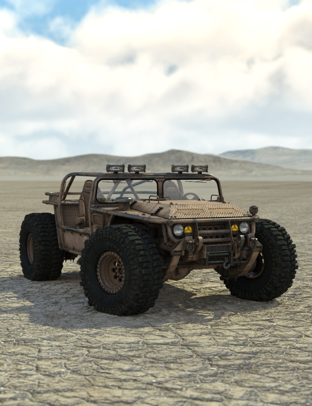 Warthog Prototype by: DzFire, 3D Models by Daz 3D