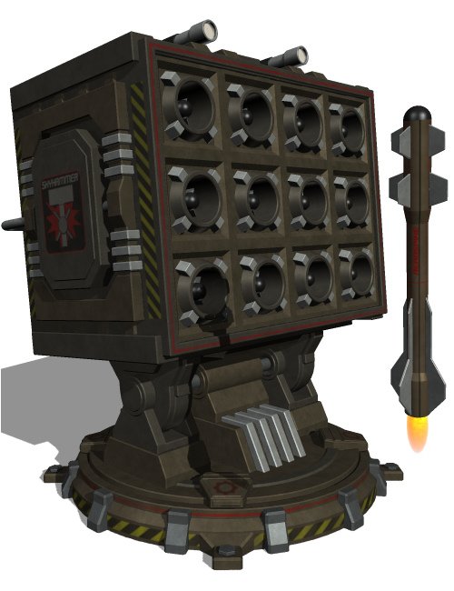 SkyHammer Missile Platform SkyHammer Missile Platform by: Nightshift3D, 3D Models by Daz 3D