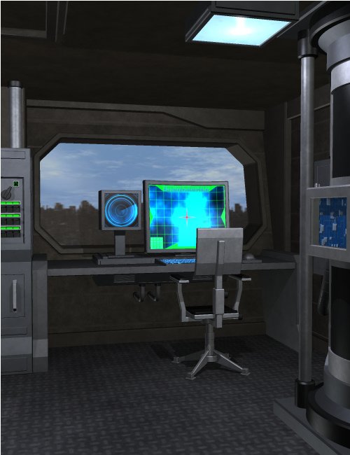 SkyHammer Missile Platform by: Nightshift3D, 3D Models by Daz 3D