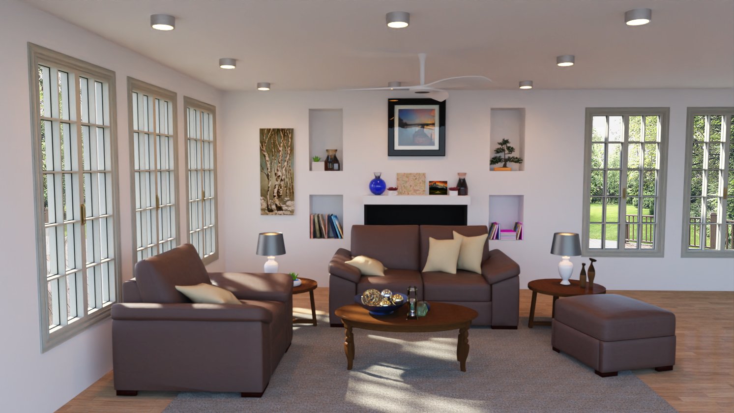 Digitallab3d Living Room by: Digitallab3D, 3D Models by Daz 3D