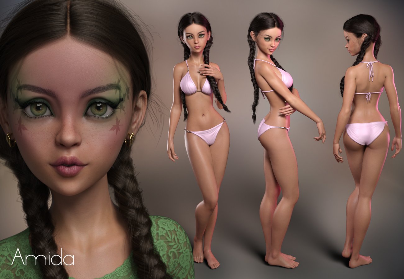 P3D The Girl 8 Enhanced Morphs Pack P3D The Girl 8 Enhanced Morphs Pack by: P3Design, 3D Models by Daz 3D