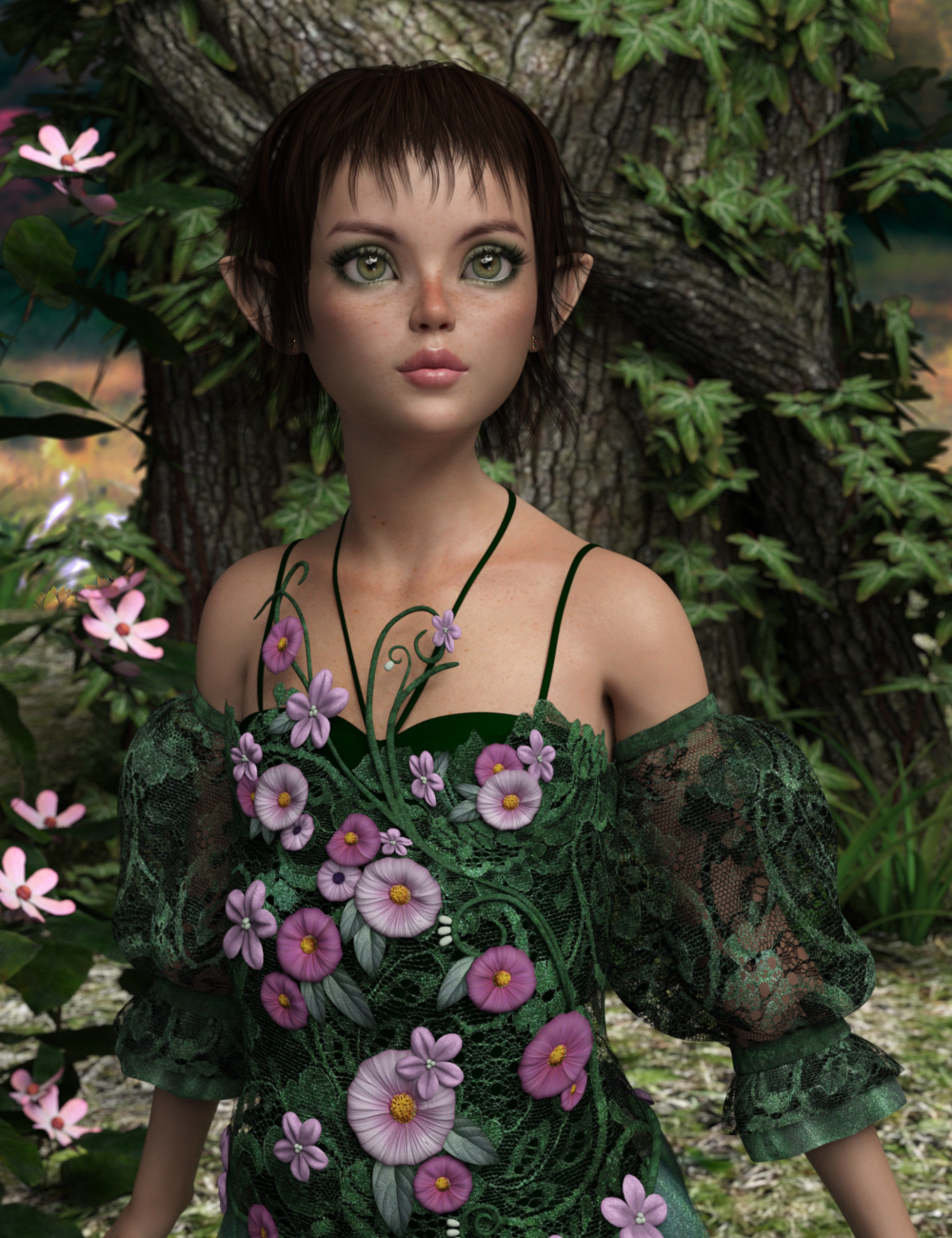 P3D The Girl 8 Enhanced Morphs Pack by: P3Design, 3D Models by Daz 3D