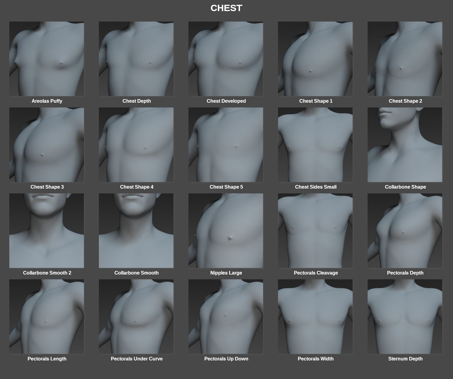 Body Morph Kit for Genesis 8 Male by: SF-Design, 3D Models by Daz 3D