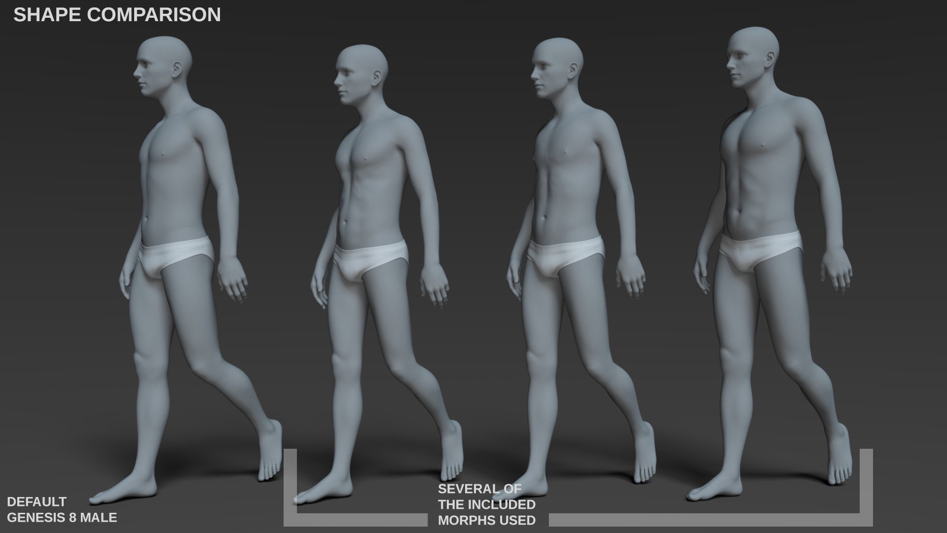 Body Morph Kit for Genesis 8 Male Body Morph Kit for Genesis 8 Male by: SF-Design, 3D Models by Daz 3D