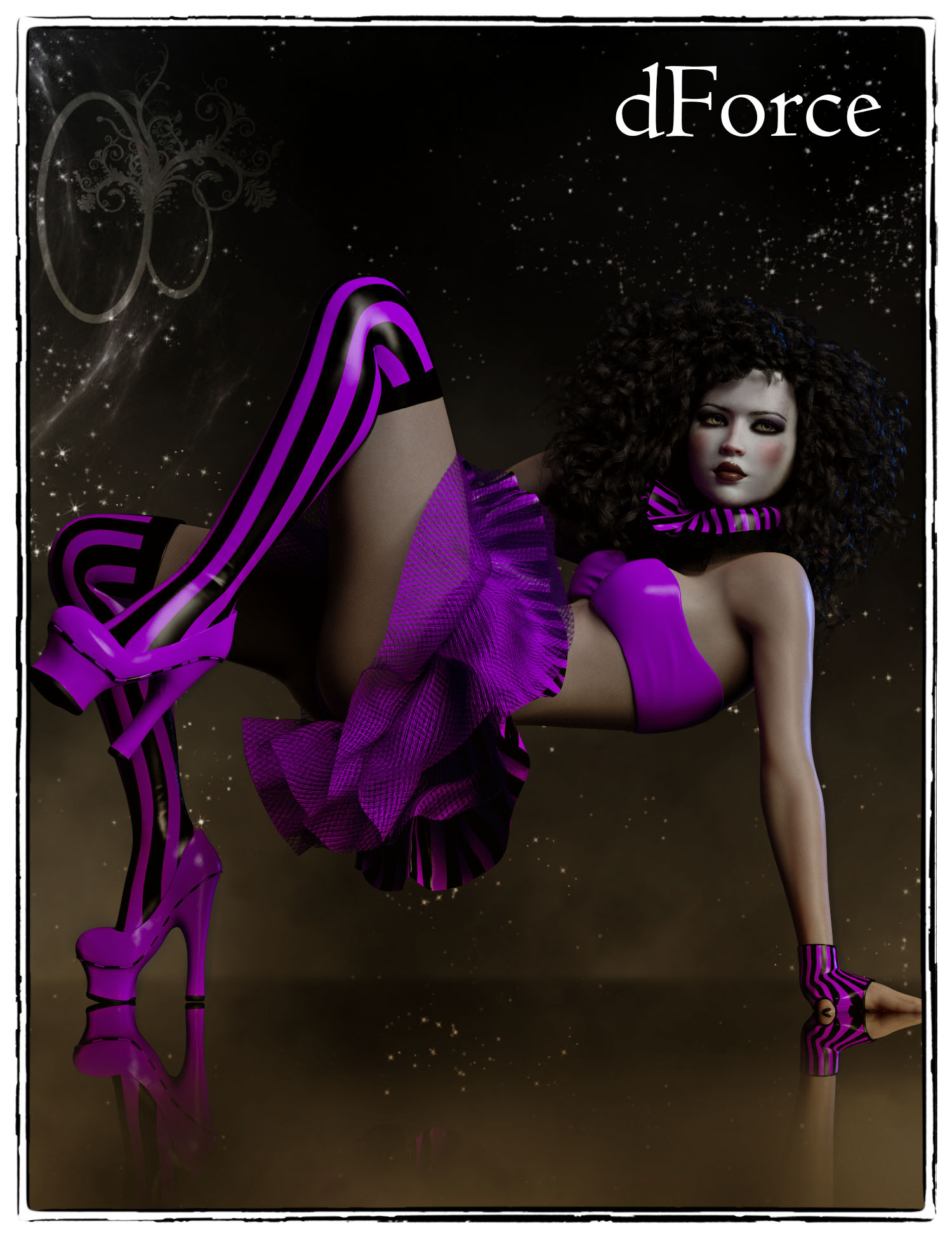 dForce Dark Circus Outfit for Genesis 8 Female(s) dForce Dark Circus Outfit for Genesis 8 Female(s) by: CynderBlue, 3D Models by Daz 3D