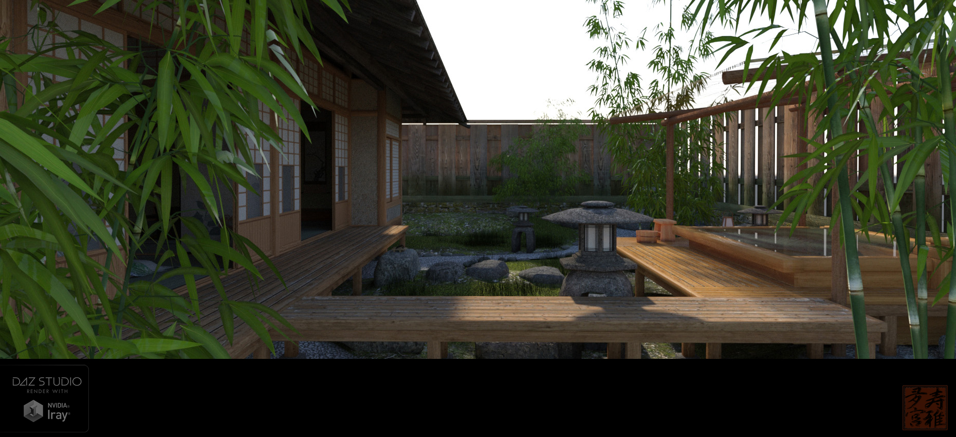 Japanese Cottage Japanese Cottage by: sugatak, 3D Models by Daz 3D