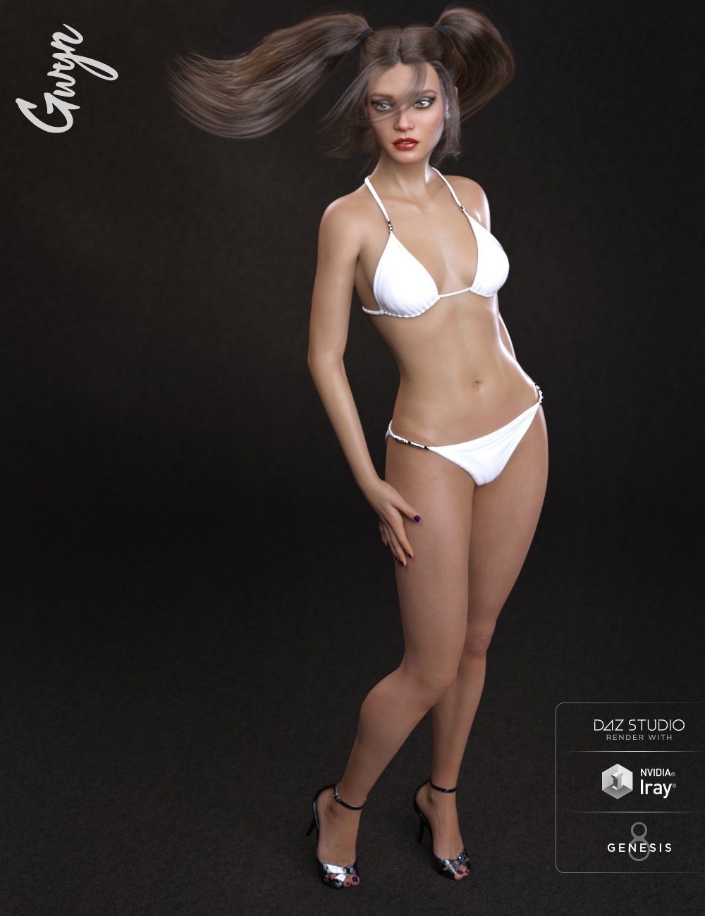 Gwyn HD for Genesis 8 Female by: Raiya, 3D Models by Daz 3D