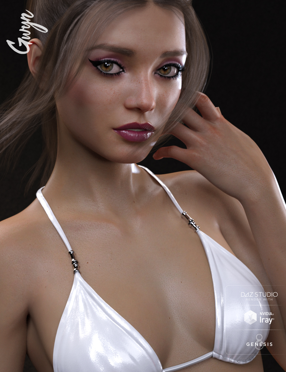 Gwyn HD for Genesis 8 Female by: Raiya, 3D Models by Daz 3D