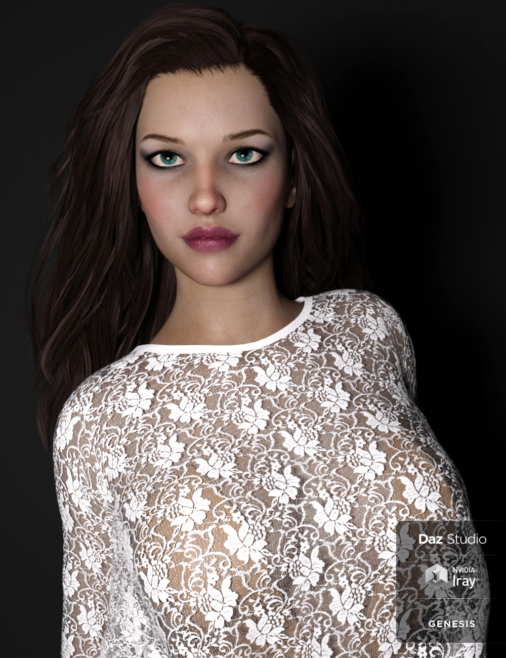 Alana and Bodysuit for Genesis 3 and 8 Female by: AkashaAnain, 3D Models by Daz 3D