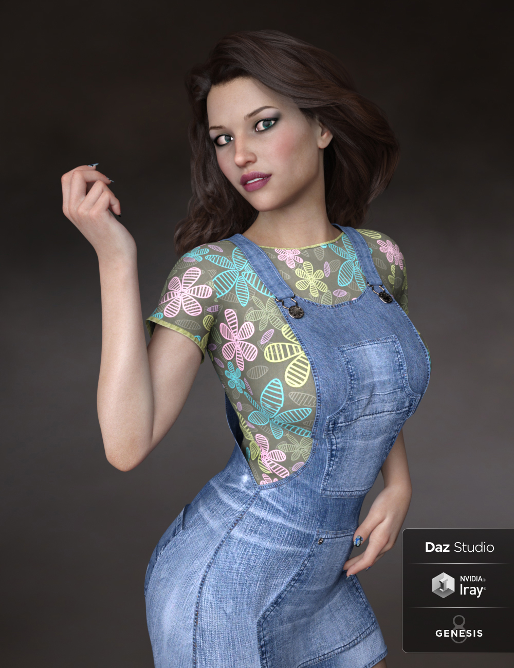 Alana and Bodysuit for Genesis 3 and 8 Female Alana and Bodysuit for Genesis 3 and 8 Female by: AkashaAnain, 3D Models by Daz 3D
