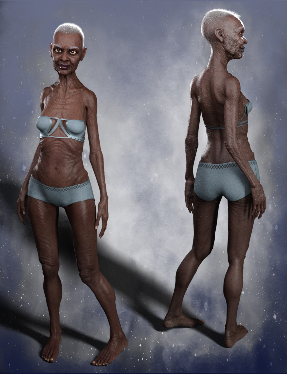 Crone for Etta HD Crone for Etta HD by: Cris Palomino, 3D Models by Daz 3D