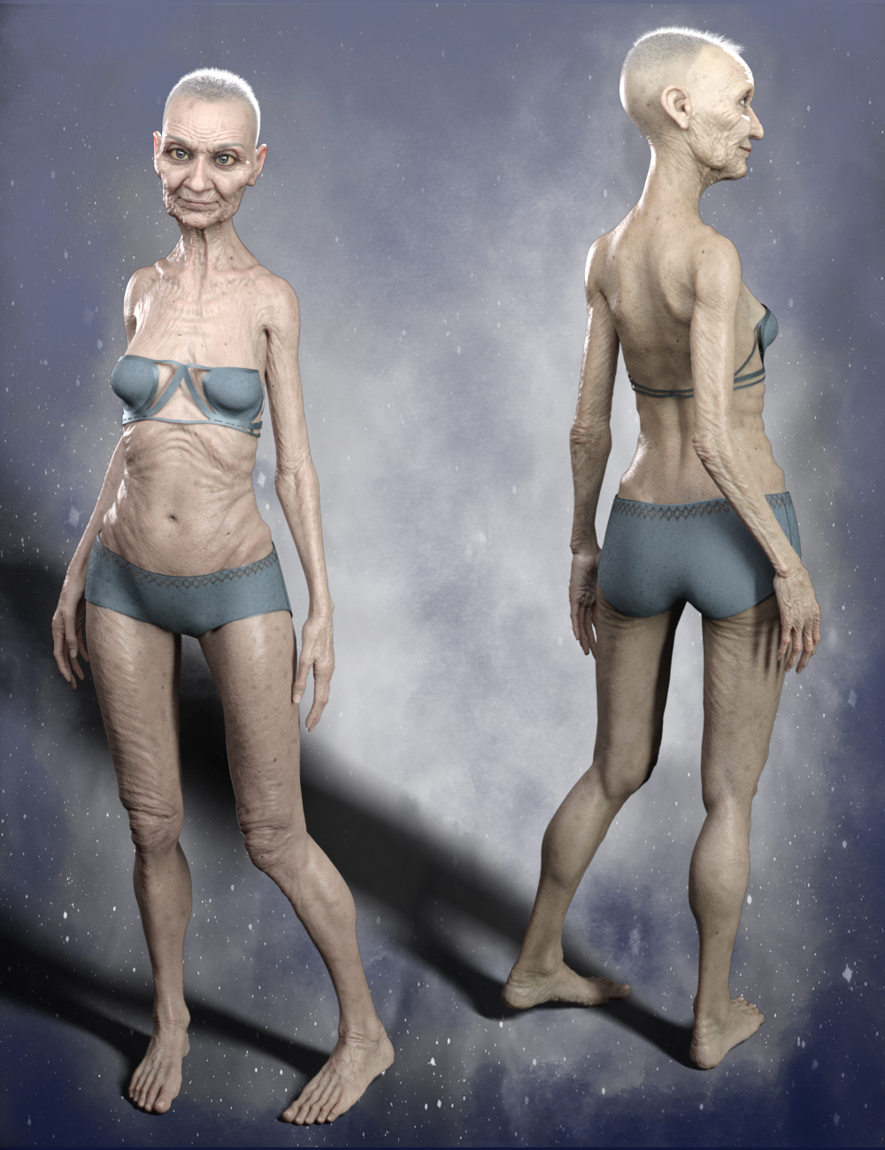 Crone for Etta HD Crone for Etta HD by: Cris Palomino, 3D Models by Daz 3D