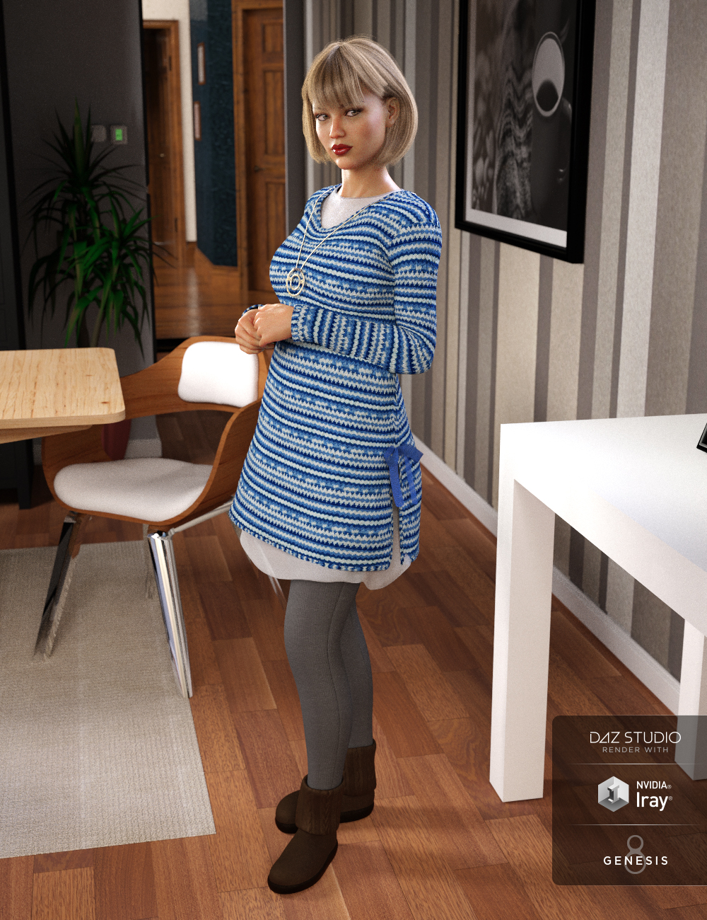 Winter Dayz for Genesis 8 Female(s) by: PoisenedLily, 3D Models by Daz 3D