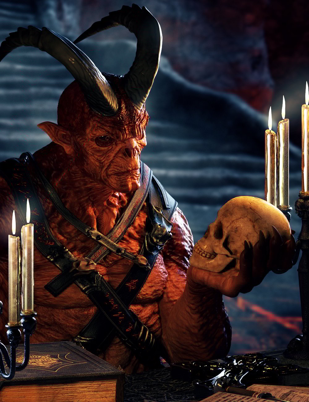 Demon HD for Genesis 8 Male Demon HD for Genesis 8 Male by: Josh Crockett, 3D Models by Daz 3D