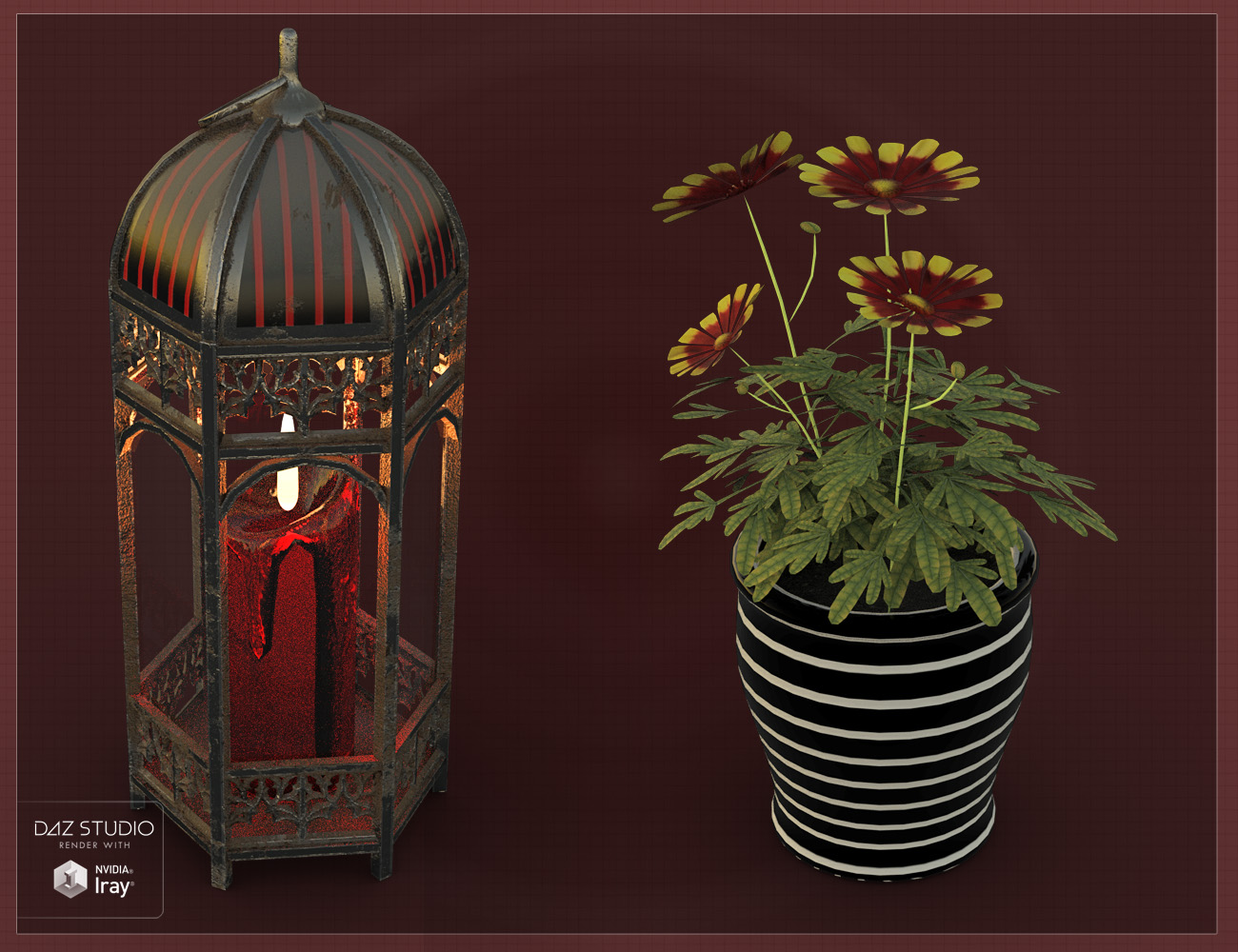 Wicked Industrial Chateau Chic Furniture Wicked Industrial Chateau Chic Furniture by: ForbiddenWhispers, 3D Models by Daz 3D