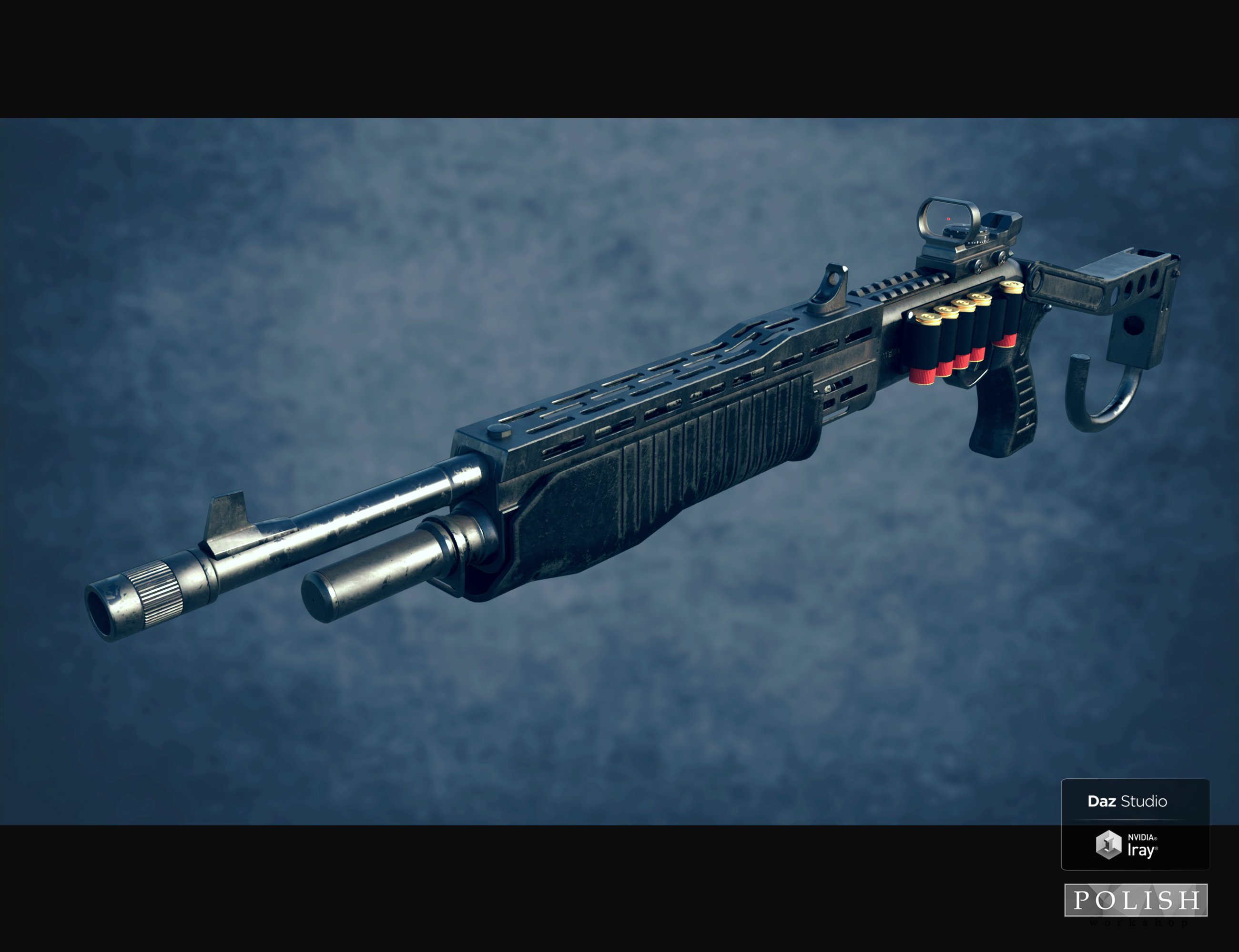 Urban Tactical Shotgun Urban Tactical Shotgun by: Polish, 3D Models by Daz 3D