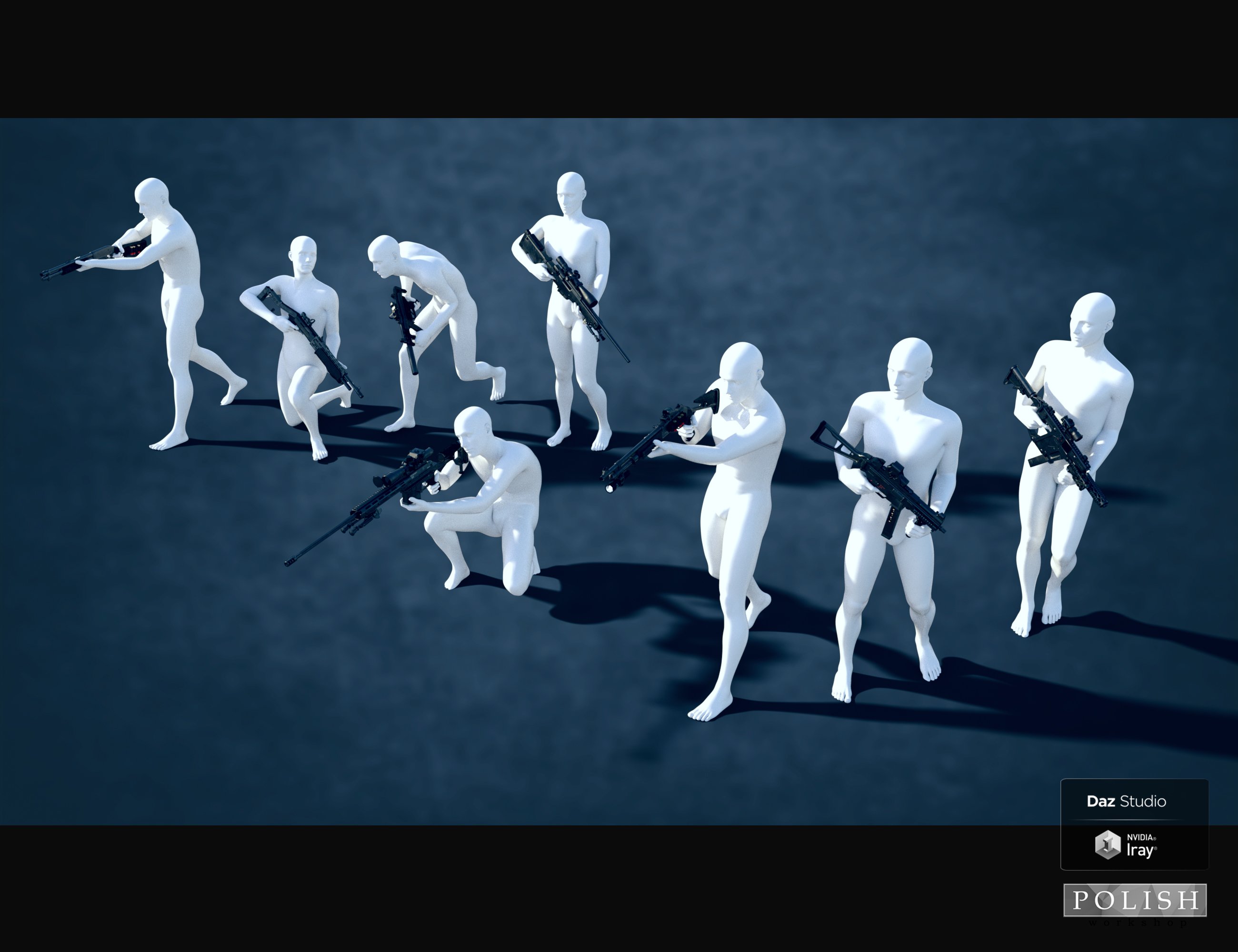 Urban Tactical Weapon Poses Urban Tactical Weapon Poses by: Polish, 3D Models by Daz 3D