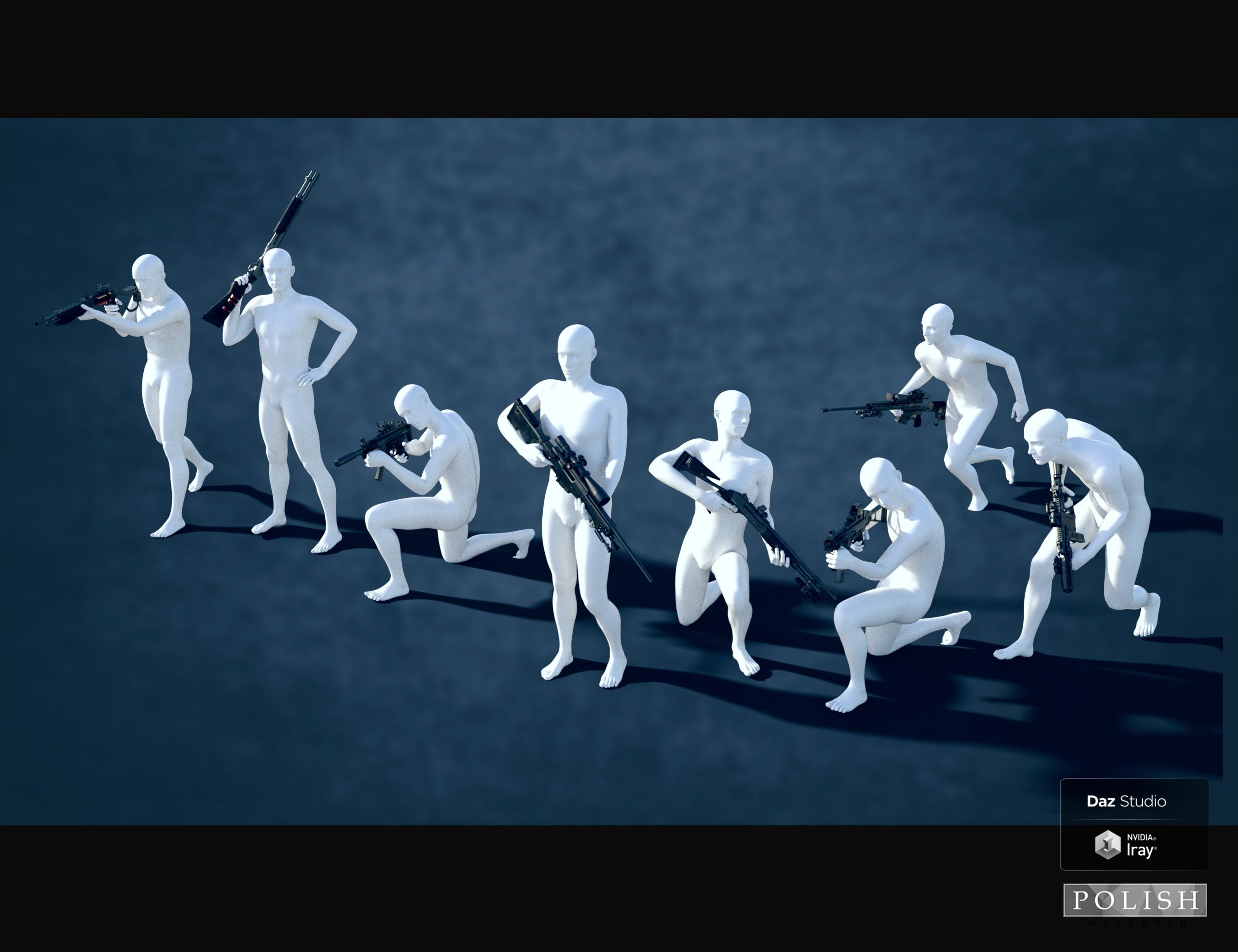 Urban Tactical Weapon Poses Urban Tactical Weapon Poses by: Polish, 3D Models by Daz 3D
