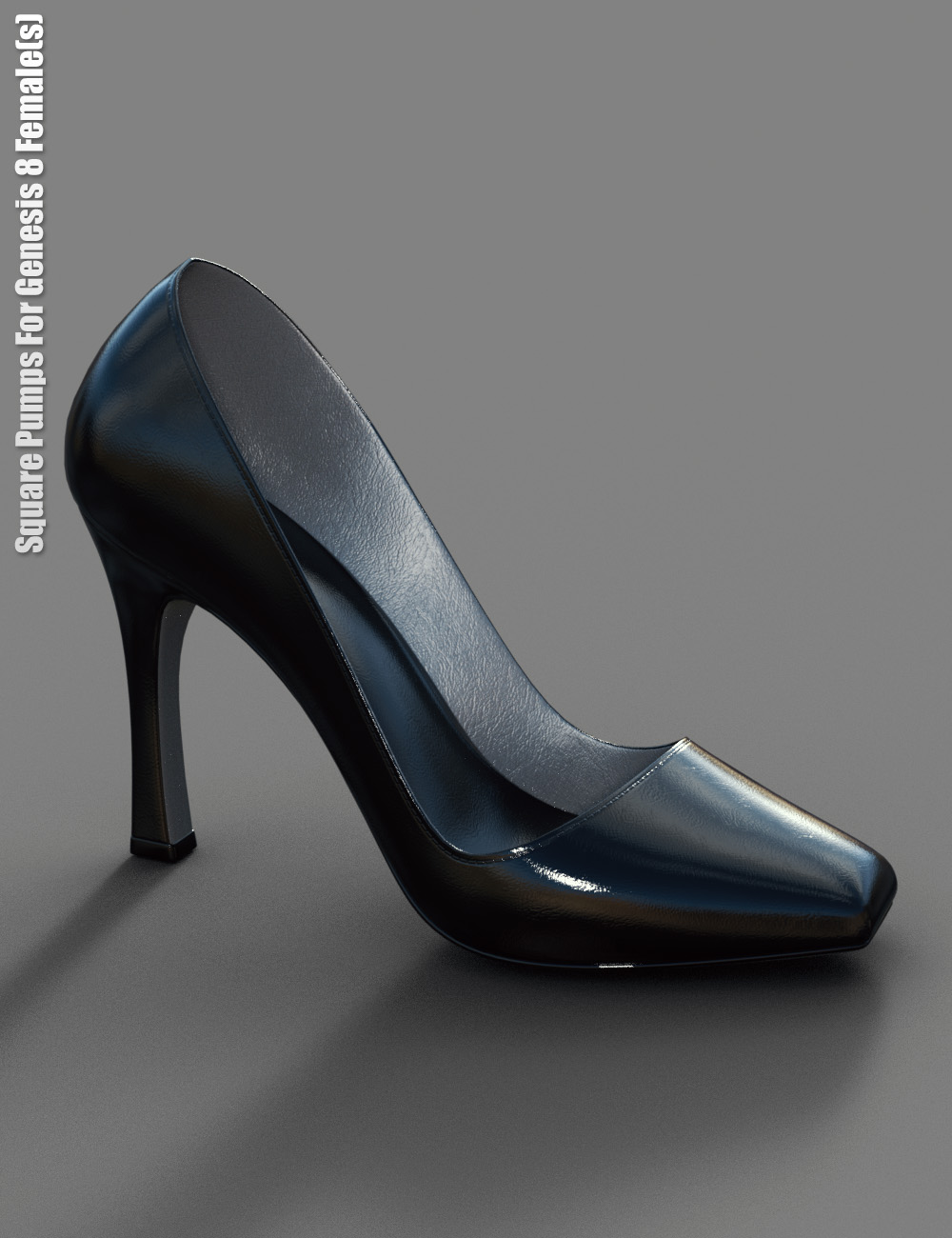 Square Pumps for Genesis 8 Female(s) by: dx30, 3D Models by Daz 3D