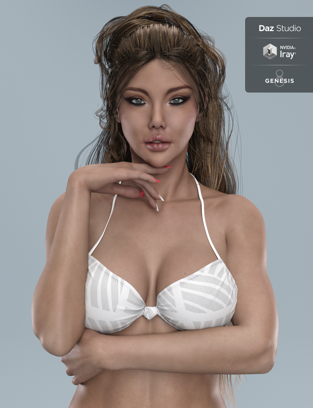 DT- Lisa for Genesis 8 Female DT- Lisa for Genesis 8 Female by: Digital Touch, 3D Models by Daz 3D