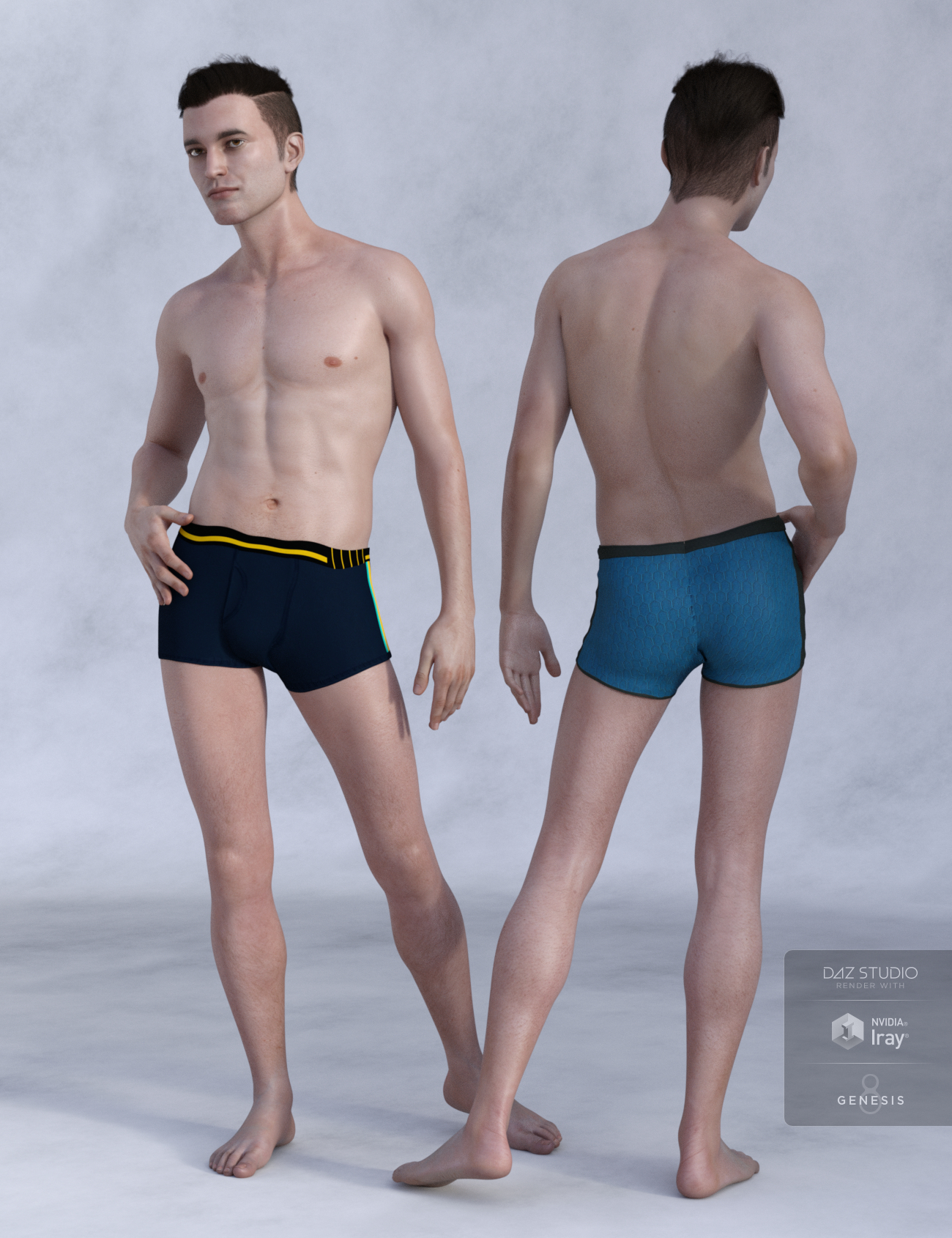 Dwight for Genesis 8 Male by: Vyusur, 3D Models by Daz 3D