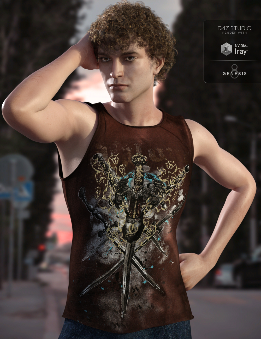 Dwight for Genesis 8 Male Dwight for Genesis 8 Male by: Vyusur, 3D Models by Daz 3D