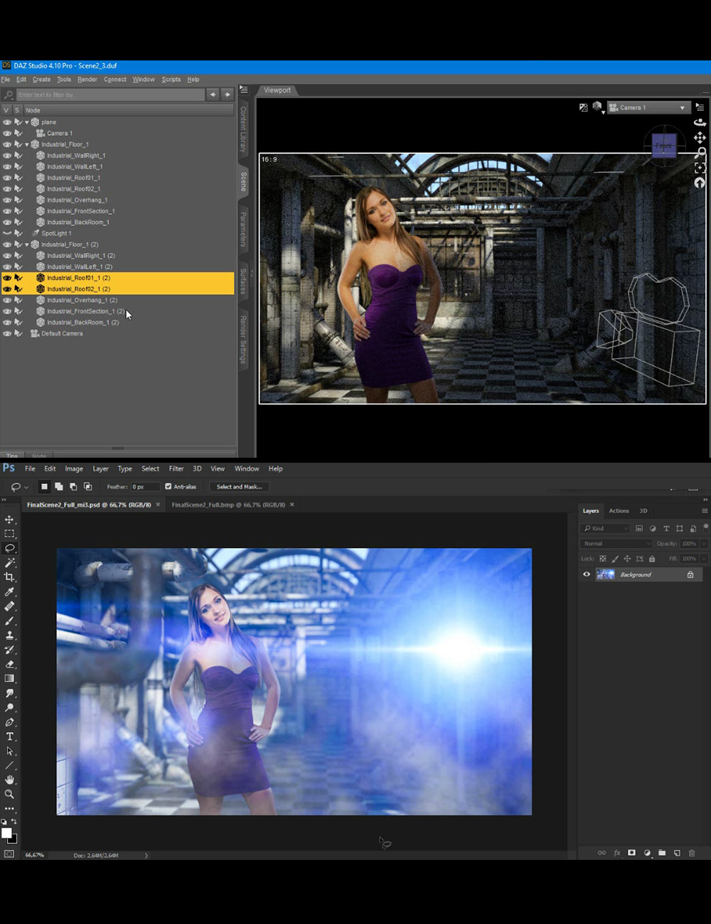Learn How To Blend Photos With 3D Props Learn How To Blend Photos With 3D Props by: Dreamlight, 3D Models by Daz 3D
