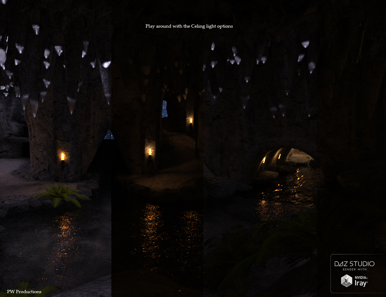 The Cave Island by: PW Productions, 3D Models by Daz 3D