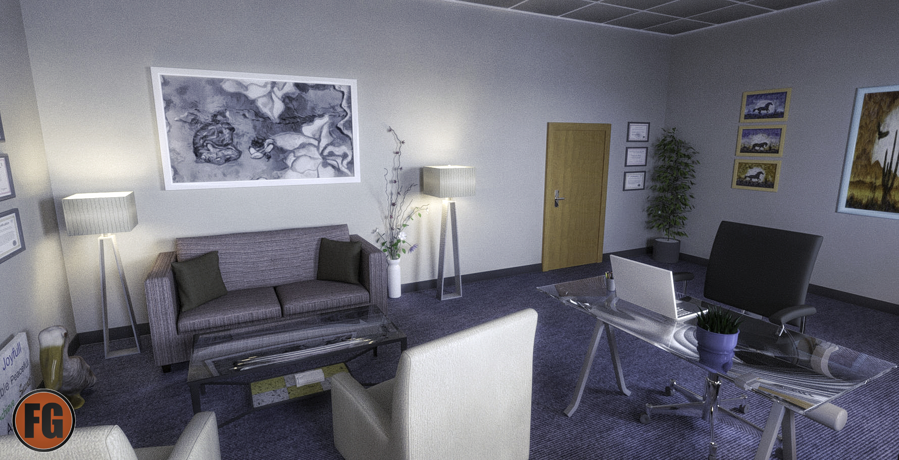 FG Therapy Room by: Fugazi1968, 3D Models by Daz 3D