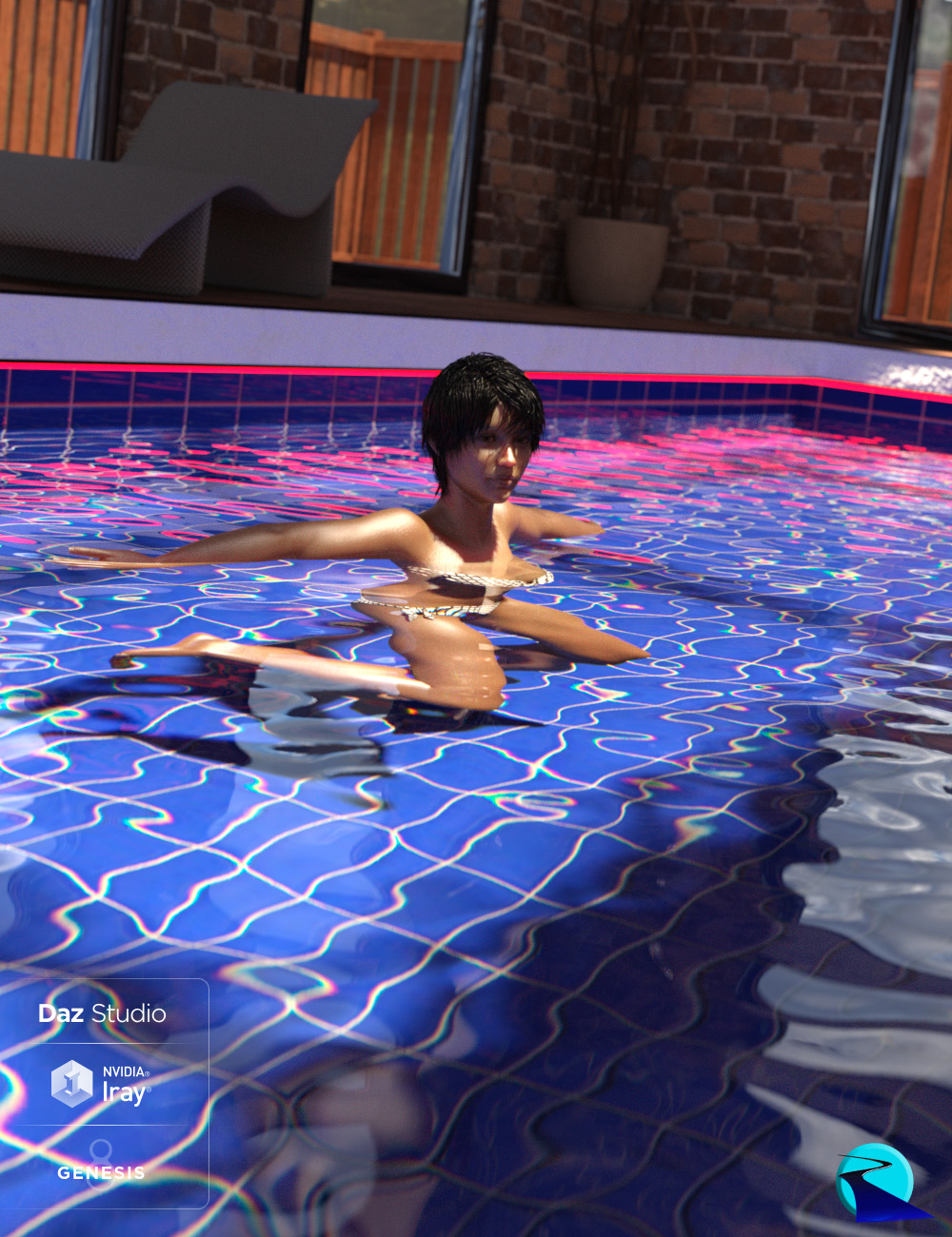 Swimming and Shoreline Poses for Genesis 3 Female and Genesis 8 Female Swimming and Shoreline Poses for Genesis 3 Female and Genesis 8 Female by: RiverSoft Art, 3D Models by Daz 3D