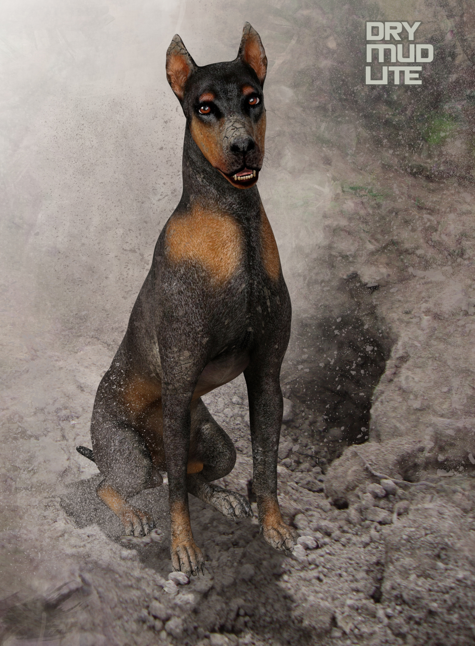 Dirty Dog for Daz Dog 8 Dirty Dog for Daz Dog 8 by: The AntFarm, 3D Models by Daz 3D